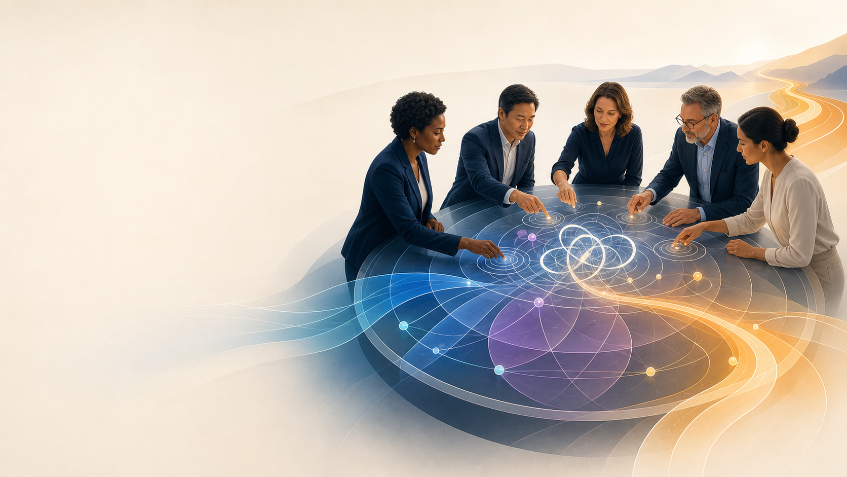 A leadership team reshaping a recurring organisational pattern into a deliberate shared response